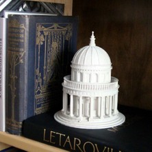 3Duman Vatikan Tempietto Figürü Beyaz 10 x 15 cm