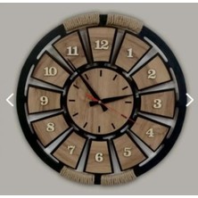 Silay Hediyelik Eşya Dekoratif  Ipli Duvar Saati