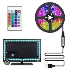 Cata Usb'li Tv Şerit LED 3 Metre Kumandalı Rgb Animasyonlu