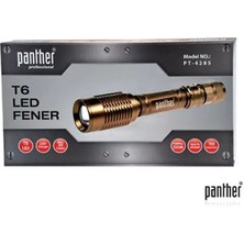 Panther PT42855W T6 LED Slah Aparatlı Şarjlı Fener