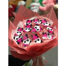 Panda Buketi LED Işıklı Konsept Hediyelik