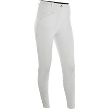 Decathlon Fouganza Binicilik Pantolonu - Çocuk - Beyaz - 100