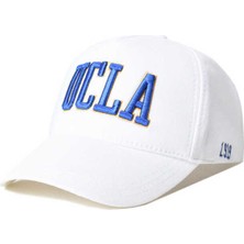 Ucla Ranch Beyaz Baseball Cap Nakışlı Unisex Şapka