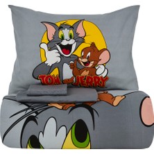 Nautica Home Karaca Home Tom ve Jerry Friends Forever  Pamuk Tek Kişilik Nevresim Takımı