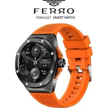 Ferro FR.FT.1.101 Amoled Ekran Android & Ios Uyumlu Türkçe Akıllı Saat 47MM FSW1117