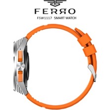 Ferro FR.FT.1.101 Amoled Ekran Android & Ios Uyumlu Türkçe Akıllı Saat 47MM FSW1117