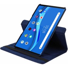 Fibaks Lenovo Tab P11 Pro 11.5 Inch 2.gen Kılıf Dönebilen Standlı Uyku Modlu Pu Deri Koruyucu Kapak