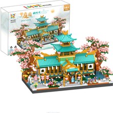 Jea·love Marriage Pavilion Yaratıcı Doğa Temalı Oyuncak Yapı Seti (2350PCS) (Yurt Dışından)