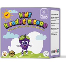 Alaçatı Değirmeni Kids Çocuk Macunu - Arı Sütü, Propolis,karadut Pekmezi, Bal ve Vitamin Katkılı Kakaolumeyveli Macun