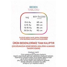 Bebesev Welsoft Peluş  Fermuarlı Kışlık Bebek Uyku Tulumu Bebek Tulumu Çocuk Tulumu Çocuk Kostümü