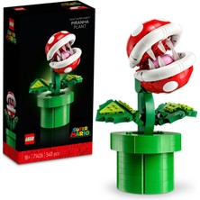 LEGO® Super Mario# Piranha Plant 71426 - Yetişkin Hayranlar Için Koleksiyonluk Yaratıcı Model Yapım Seti (540 Parça)