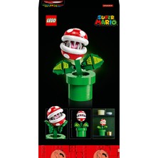 LEGO® Super Mario# Piranha Plant 71426 - Yetişkin Hayranlar Için Koleksiyonluk Yaratıcı Model Yapım Seti (540 Parça)