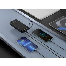 Airstorr 20.000MAH 65W 2xusb 2xtype-C Süper Hızlı Şarj LCD Dijital Göstergeli Şarj Aleti Powerbank