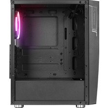 Rampage Hacker 650W 80+ Bronze Siyah 4*rgb Auto Fan Atx Mid-T Gaming Oyuncu Kasası