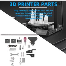 Sunshinee Ender-3 / Ender-3 V2 / Ender-3 Pro 3D Yazıcıya Uygun  Kurşun Vidalı Step Motorlu Çift Z Ekseni Yükseltme Kiti (Yurt Dışından)