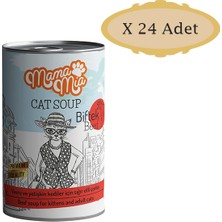 Mamamia Biftekli Kedi Çorbası 400 gr x 24 Adet