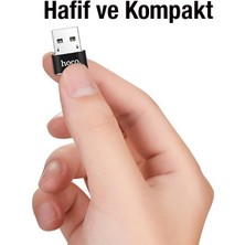 Polham Hc Series Mini USB 2.0 To Type C Dönüştürücü, Typce Girişi USB Dönüştürücü Hızlı Veri Transferi