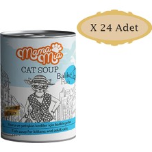 Mamamia Balıklı Kedi Çorbası 400 Grx 24 Adet