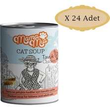 Mamamia Tavuklu Kedi Çorbası 400 GRX24 Adet