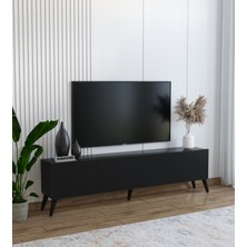 Suba Home Siyah 160 cm Tv Ünitesi Mdf - Modern ve Şık Tasarım