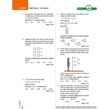 A Yayınları TYT Matematik Konularına ve Zorluk Derecesine Göre Çıkmış Sorular