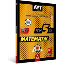 A Yayınları Son 5 Yıl AYT Matematik Çıkmış Sorular 2019 - 2023