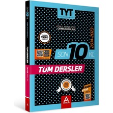 A Yayınları Son 10 Yıl TYT Tüm Dersler Çıkmış Sorular 2014 - 2023