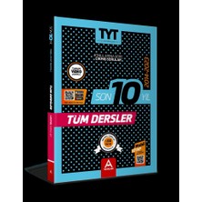 A Yayınları Son 10 Yıl TYT Tüm Dersler Çıkmış Sorular 2014 - 2023