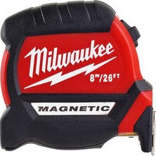 Milwaukee Manyetik Şerit Metre 8 M 4932464603