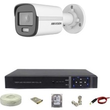 Hikvision 1 Kameralı Colorvu Kamera Sistemi