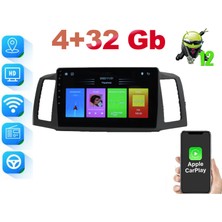 Smart Dragon Jeep Cherokee 2006-2007 9 inç 4-64 GB Pro Android Carplay Multimedya