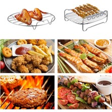 Wantai Air Fritöz Aksesuarları 7 Inç (18 cm Çap) 8'li Pişirme Seti (Yurt Dışından)