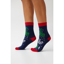 Katia & Bony Yılbaşı Soket Çorap Lacivert