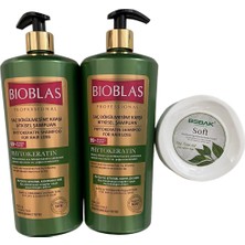 Bioblas Phytokeratin Şampuan Set Sette2 Adet Bioblas Phytokeratin ŞAMPUAN(2*1000:2000 ML)+1ADET Bebak Çayağacı  Yağı Yüz Bakım KREMI(1*300 Ml) Mevcuttur