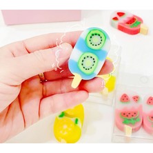 Luoxinguo Karpuz 2 Adet/takım Yenilik Yaz Dondurma Kauçuk Silgi Kawaii Silgi Okul Kırtasiye Çocuklar Öğrenciler Serin Ödüller Ofis Malzemeleri Hediye (Yurt Dışından)
