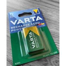 Ata Elektronik Varta 9 Volt 200MAH Kare Şarjlı PİL KARE DEDEKTÖR PİLİ