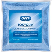 Dat35 Tokyodry 50CMX70CM Mikrofiber Oto Kurulama Havlusu Araç Yıkama Bezi Araba Temizlik Havlusu 440GSM