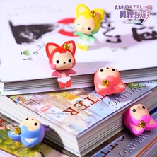 Luoxinguo 15 Ali Göz Kamaştırıcı Kawaii Karikatür Yer Imi Pvc 3D Hayvan Yer Imleri Yaratıcı Öğrenci Okula Dönüş Hediyeler Işareti Sevimli Kırtasiye Malzemeleri (Yurt Dışından)