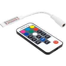 Powermaster 12 Volt Rf Küçük Modüllü Uzak Mesafe Algılamalı Rgb LED Kontrol Devresi