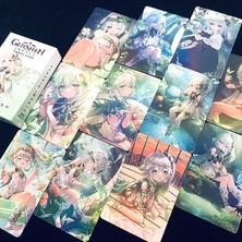 Luoxinguo Stil 2 50 Adet/takım Lomo Kartları Yer Işareti Genshin Etki Imi Öğrencileri Sabit Mesaj Kartı Kawaii Anime Fotocard Nahida (Yurt Dışından)