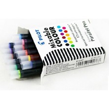 Luoxinguo 12 Renk Mürekkep Pilot Paralel Kalem Sanat Çeşmesi Gotik Arapça Kaligrafi 12 Renkli Mürekkep Kartuşları 1.5 2.4 3.8 6.0mm Freeshipping (Yurt Dışından)
