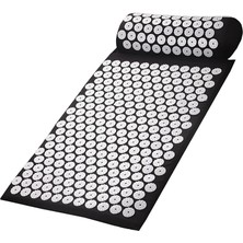 Zepca Akupunktur Masaj Özellikli Dikenli Siyah Yoga Mat