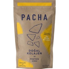 Pacha Doğal Kolajen ve Protein Cipsi 14 Günlük Zencefil ve Limonlu Kutu 14 x 10 gr