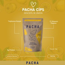 Pacha Doğal Kolajen ve Protein Cipsi 14 Günlük Zencefil ve Limonlu Kutu 14 x 10 gr