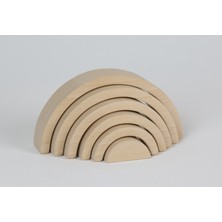 Ali Wooden Aliwooden Waldorf Naturel Mini Gökkuşağı