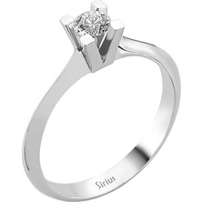 Sirius Pırlanta G Renk 0,31 Karat Pırlanta Tektaş Yüzük 0424R0029