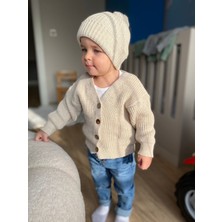 Eyc Baby Çocuk Unisex Düğmeli Triko Hırka