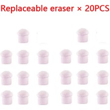 Luoxinguo ERASER-20PCS 13 Adet/takım Kalem Çift Silgi Kalem Sanat Kroki Boyama Tasarım Araçları Okul Malzemeleri Öğrenci Kırtasiye (Yurt Dışından)