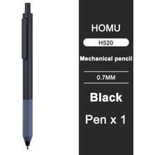 Luoxinguo B 0.7mm 0.5mm/0.7mm Basit Otomatik Kalem Öğrencinin Basın Tipi Otomatik Kalem Kurşun Kurşun Hareketli Kalemi Değiştirebilir (Yurt Dışından)