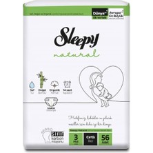 Sleepy Natural 2'li Jumbo Midi 3 Beden 56'lı